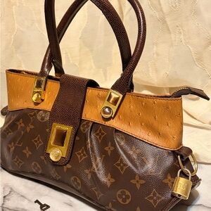 Louis Vuitton Limited Edition Oskar Waltz Monogram Bag (1996) – Exotic Trim